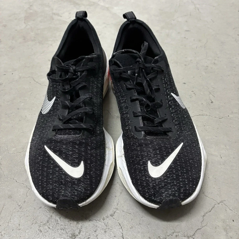 Nike Zoomx Invincible Run 3 Black White Men's US 12 FN1187-001 Running Shoes